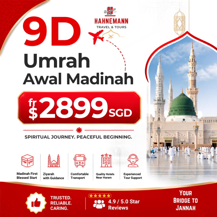 9D Umrah Awal Madinah